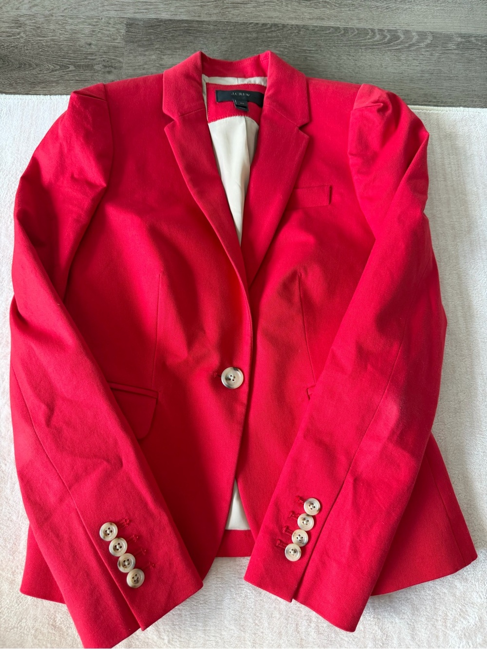 J. Crew Regent Blazer Red